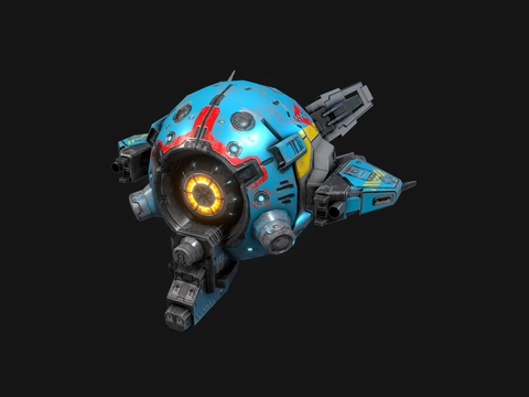  SF轻型无人机ZR7su模型 