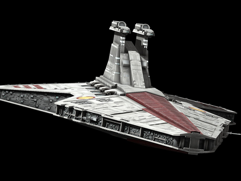  星际驱逐舰su模型 