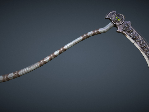  亡灵镰刀su模型 