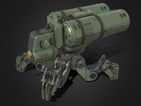  火焰喷射机甲su模型 