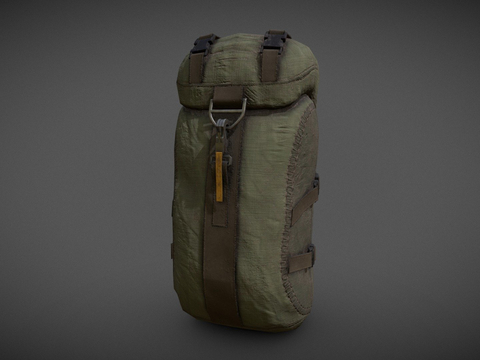  军用背包su模型 