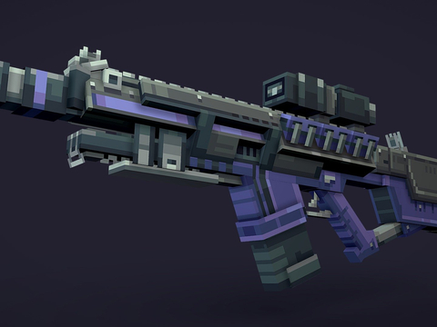  束能步枪su模型 