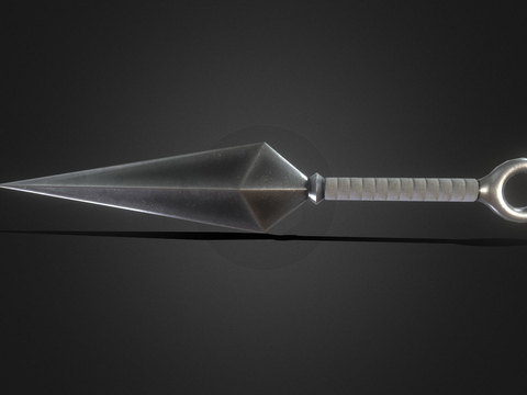  苦无飞镖su模型 