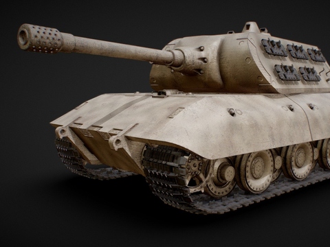  二战重型坦克 履带车 装甲车su模型 