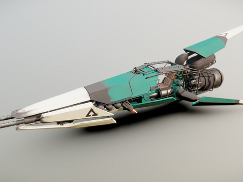  女武神战舰su模型 