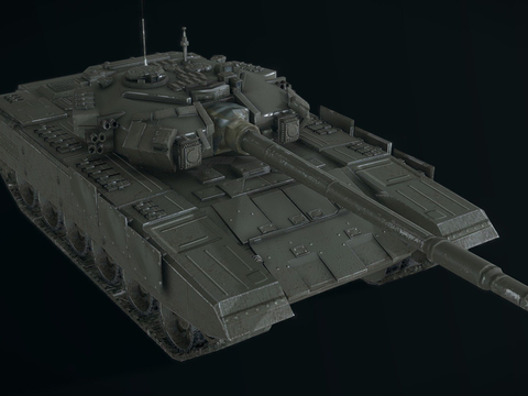  坦克su模型 