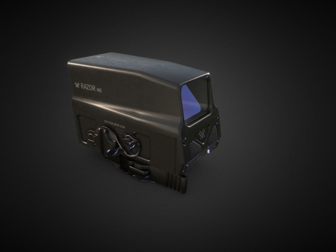  旋涡红点 瞄准器su模型 