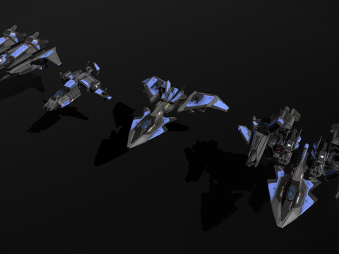  战斗机工具包su模型 