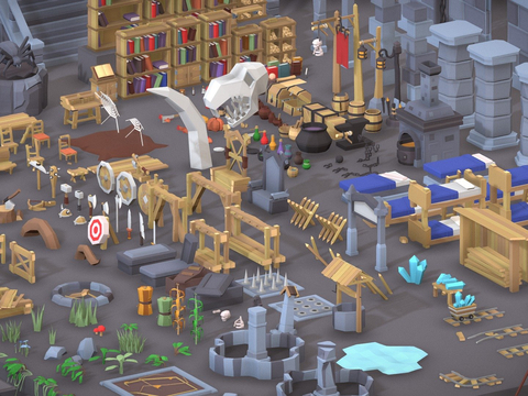  地下城包su模型 