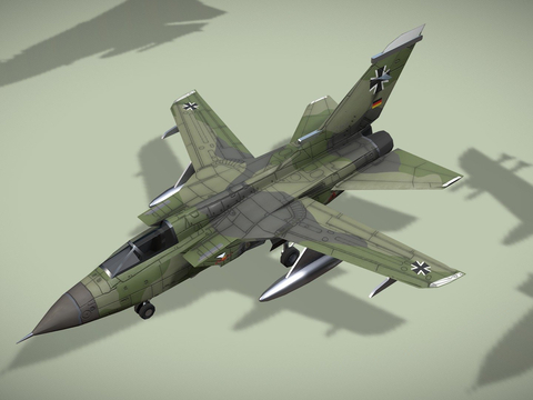  喷气战斗机 侦察机su模型 