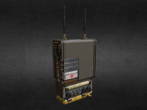  无线电 监听器su模型 