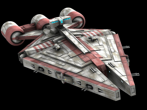  科幻飞行器 宇宙飞船su模型 