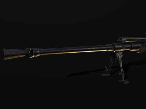  M反坦克步枪 枪支 枪械su模型 