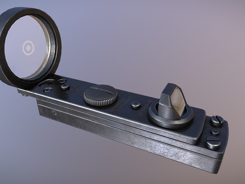  反射瞄准镜su模型 