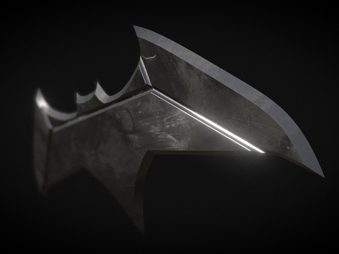  蝙蝠侠的飞镖su模型 