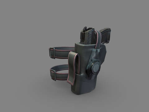  手枪 枪支 枪械su模型 