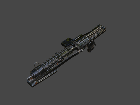  科幻枪su模型 