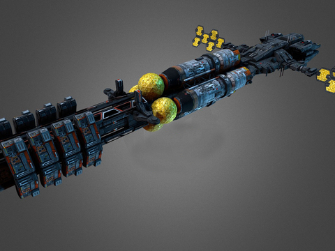  人造地球卫星su模型 