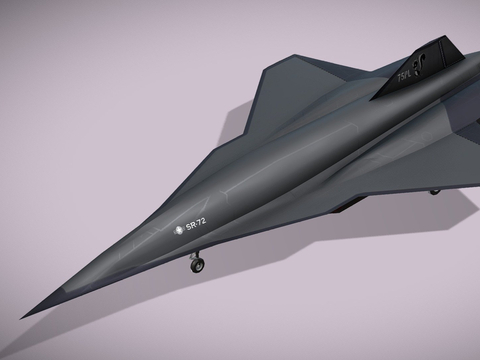  黑鸟之子 战斗机 轰炸机su模型 