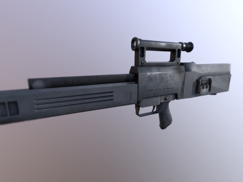  火箭发射器su模型 