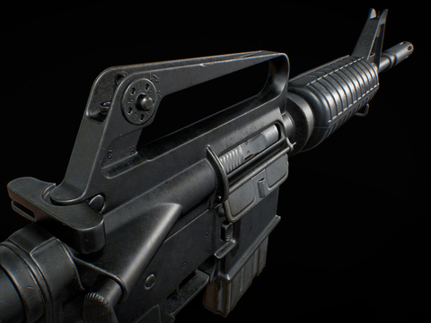  步枪 枪支 枪械su模型 