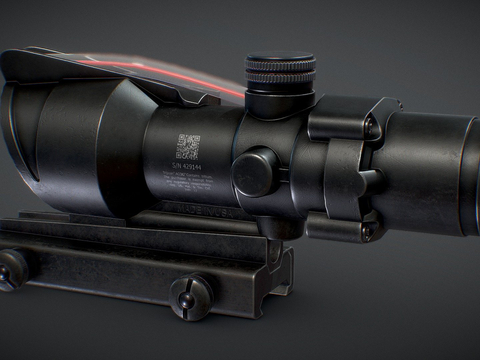  ACOGx4X32倍镜su模型 