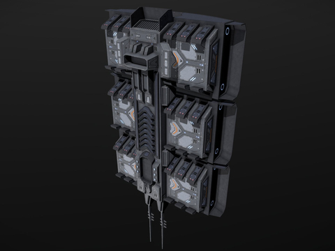  科幻研究站su模型 