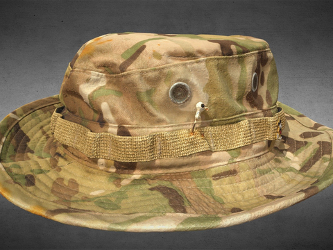  帽子 迷彩帽 渔夫帽su模型 