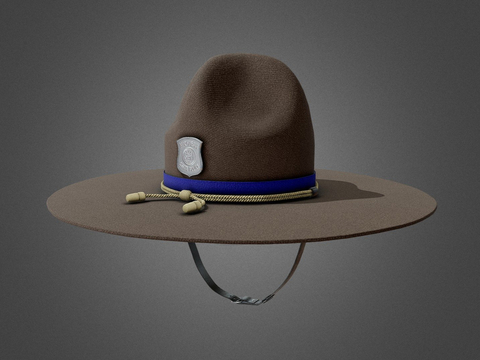  帽子 遮阳帽 帆布帽su模型 