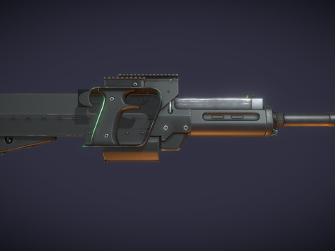  启示录武器-榴弹发射器su模型 