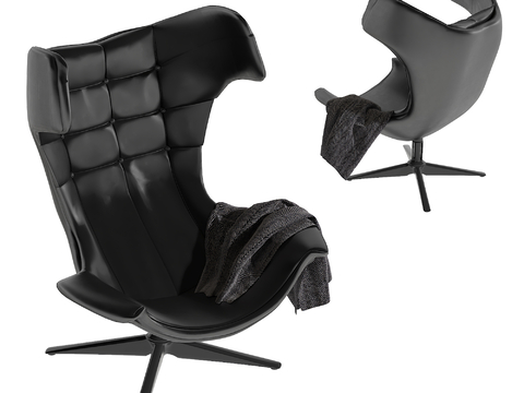  Minotti 现代休闲椅su模型 