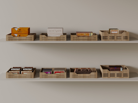  雪茄柜 雪茄盒 雪茄su模型 