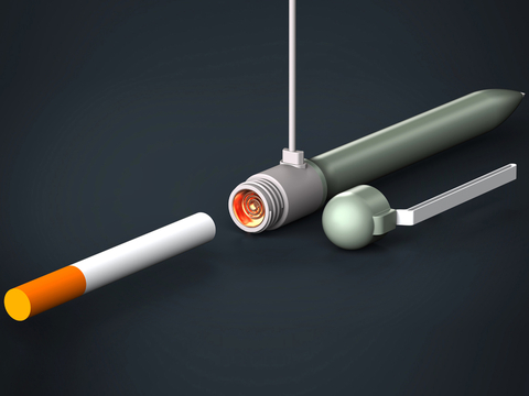  办公用品 笔su模型 