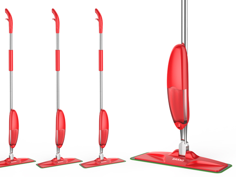  卫浴用品 拖把su模型 