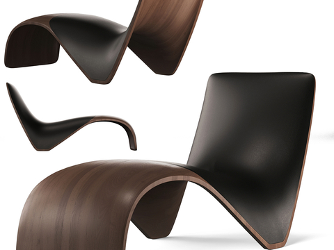  Essesi 异形椅子 休闲椅su模型 