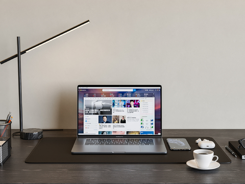  电脑 笔记本电脑 办公用品su模型 