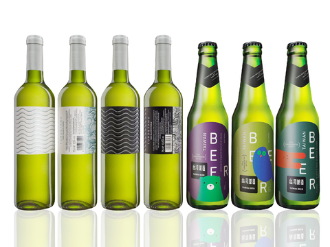  啤酒 洋酒 酒瓶 酒水su模型 