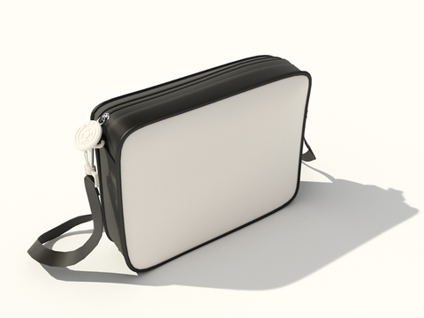  女士包包 斜挎包 手提包su模型 