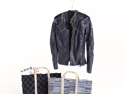  男士衣服 外套 手提袋 鞋子su模型 