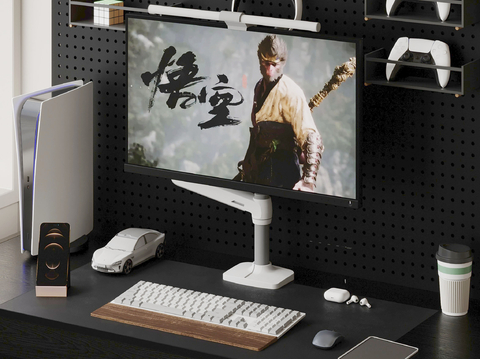  电竞电脑 键盘 鼠标su模型 