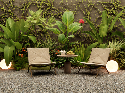  户外椅 庭院椅 桌几su模型 