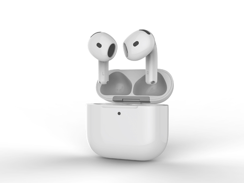  蓝牙耳机su模型 