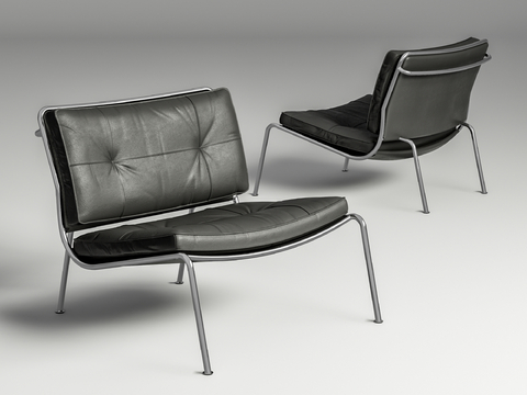 Living Divani现代休闲椅su模型