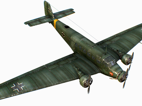  德国运输机su模型 