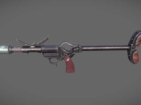  榴弹发射器全包su模型 