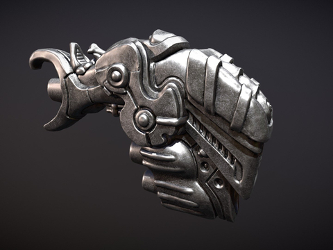  火铳 手枪su模型 