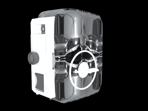  摄影机镜头su模型 