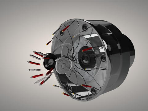  摄影机镜头su模型 