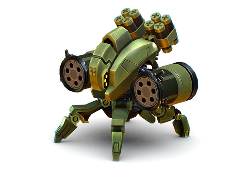  机枪 枪支 枪械su模型 