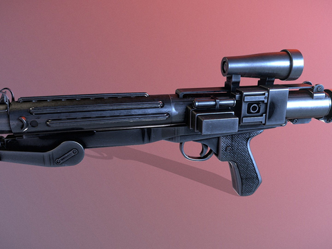  风暴兵-爆破步枪 枪支 枪械su模型 